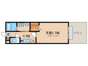 メゾンシェルシェの物件間取画像